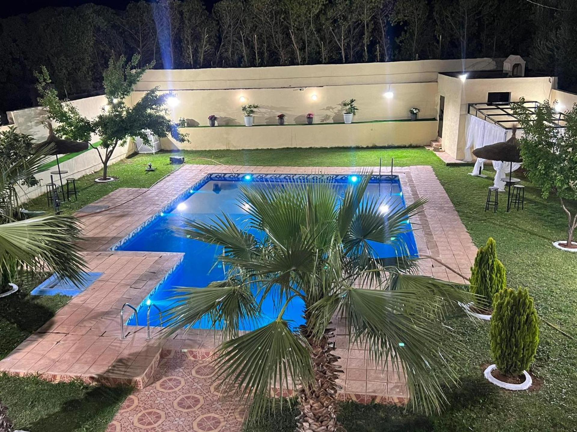 Stunning 3-Bed Villa In Fes Near Fes Sais Airport Exterior foto